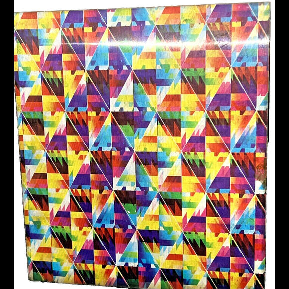 1960'S VARI VUE PSYCHEDELIC GEOMETRICAL MOVING MOTION ART NOS 14X16🔥🔥🔥 - Picture 5 of 6